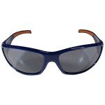 NHL Edmonton Oilers Wrap Sunglasses, Navy Blue, Adult