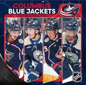 TURNER SPORTS Columbus Blue Jackets 2025 12x12 Team Wall Calendar (25998011938)