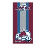 Northwest NHL Colorado Avalanche Beach Towel, 30" x 60", Zone Read