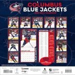 TURNER SPORTS Columbus Blue Jackets 2025 12x12 Team Wall Calendar (25998011938)