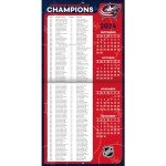 TURNER SPORTS Columbus Blue Jackets 2025 12x12 Team Wall Calendar (25998011938)