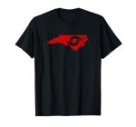 Red North Carolina Eye of the Hurricane T-Shirt