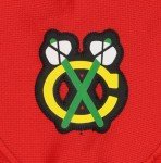 NHL Chicago Blackhawks Boys Official Licensed Red Blank Jersey, Kids (4-7) One Size Fits Most