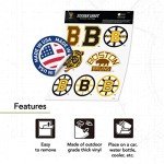 Desert Cactus Boston Bruins Team NHL National Hockey League Sticker Vinyl Decal Laptop Water Bottle Car Scrapbook (Vintage Sheet)