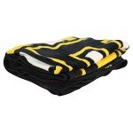 Northwest NHL Boston Bruins Unisex-Adult Micro Raschel Throw Blanket, 46" x 60", Break Away