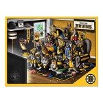 YouTheFan NHL Boston Bruins Purebred Fans 500pc Puzzle - A Real Nailbiter