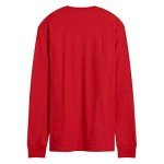 Junk Food Clothing x NFL - Tampa Bay Buccaneers - Bold Logo - Unisex Adult Long Sleeve T-Shirt for Men and Women - Size Large