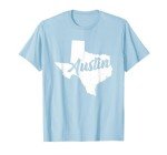 Austin Texas Gift Native Vintage Retro State T-Shirt