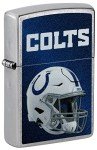 Zippo NFL Indianapolis Colts Helmet Street Chrome Pocket Lighter