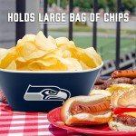 YouTheFan NFL Seattle Seahawks Large Party Bowl