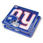 YouTheFan NFL New York Giants 3D Logo Series Coasters 4" x 4"