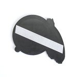 Rico Industries NFL New York Giants Chrome Finished Auto Emblem 3D Sticker , Silver