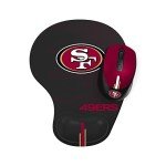 SOAR NFL Wireless Mouse and Mouse Pad, San Francisco 49ers