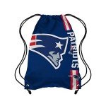 FOCO New England Patriots NFL Big Logo Drawstring Backpack