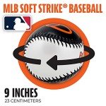 Franklin Sports Baltimore Orioles MLB Team Baseball - MLB Team Logo Soft Baseballs - Toy Baseball for Kids - Great Decoration for Desks and Office