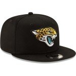 New Era NFL 9FIFTY Team Color Adjustable Snapback Hat Cap - One Size (US, Alpha, One Size, Jacksonville Jaguars - Black)