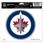 NHL Winnipeg Jets Multi-Use Colored Decal, 5" x 6"