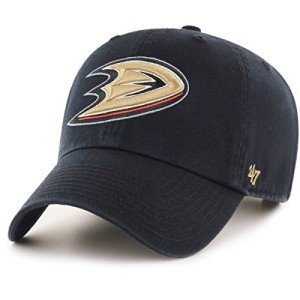 NHL Anaheim Ducks Clean Up Cap, One Size, Black