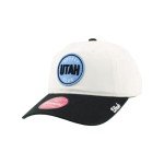 ZHATS Women's Standard NHL Officially Licensed Adjustable Hat Girlfriend Icon White, One Size