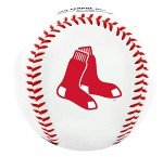 Rawlings MLB Boston Red Sox Team Logo Baseball, Official, White