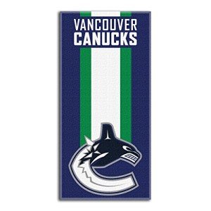 Northwest NHL Vancouver Canucks Beach Towel, 30" x 60", Zone Read