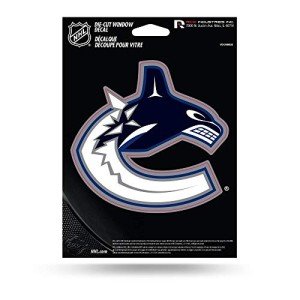 Rico Industries NHL Die Cut Vinyl Decal, Vancouver Canucks , 5 x 7-inches