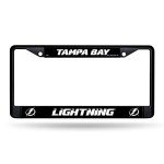 Rico Industries NHL Tampa Bay Lightning Standard Chrome License Plate Frame, Multicolor, one Size