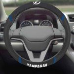 FANMATS 25117 Tampa Bay Lightning Embroidered Steering Wheel Cover