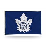 Rico Industries NHL Toronto Maple Leafs 3-Foot by 5-Foot Single Sided Banner Flag with Grommets