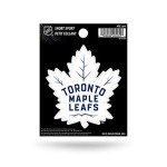 Rico Industries NHL Hockey Toronto Maple Leafs Short Sport Decal 3.75' x 4.75' Die Cut Team Logo Short Sport Decal
