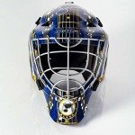 Franklin Sports St. Louis Blues NHL Hockey Goalie Face Mask - Goalie Mask for Kids Street Hockey - Youth NHL Team Street Hockey Masks
