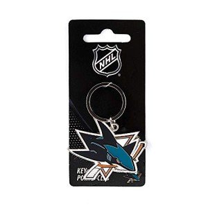 UPI Marketing, Inc. NHL San Jose Sharks KeychainTeam Logo, Team Colors, One Size