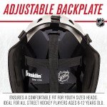 Franklin Sports San Jose Sharks Goalie Mask - Team Graphic Goalie Face Mask - GFM1500 Only for Ball & Street - NHL Official Licensed Product