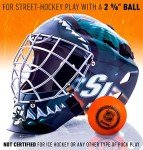 Franklin Sports San Jose Sharks Goalie Mask - Team Graphic Goalie Face Mask - GFM1500 Only for Ball & Street - NHL Official Licensed Product