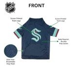NHL Seattle Kraken Jersey for Dogs & Cats. - Size: XX-Large. Best PET Jersey for The New HOT Ice Hockey Team for Puppies, Large Dogs, Kittens & Large Cats