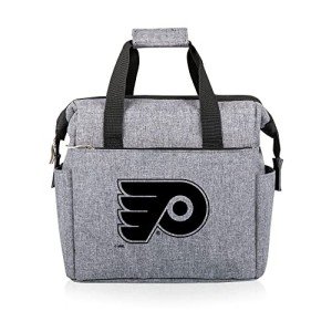 PICNIC TIME NHL Philadelphia Flyers On The Go Lunch Bag - Soft Cooler Lunch Box - Insulated Lunch Bag
