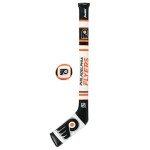 NHL Philadelphia Flyers Mini Soft Hockey Stick Set Team Soft Foam Mini Hockey Stick and Ball Set - Great Toy for Kids