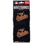 Franklin Sports Baltimore Orioles MLB Baseball Wristbands - MLB Team Logo Sweatbands - Great for Costumes + Uniforms - Pair , 2.5" x 2.5"