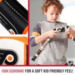 NHL Philadelphia Flyers Mini Soft Hockey Stick Set Team Soft Foam Mini Hockey Stick and Ball Set - Great Toy for Kids