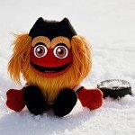 Bleacher Creatures Philadelphia Flyers Gritty 8" Kuricha Sitting Plush - Soft Chibi Inspired Mascot