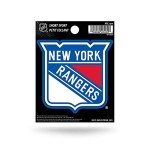 Rico Industries NHL Hockey New York Rangers Short Sport Decal 3.75' x 4.75' Die Cut Team Logo Short Sport Decal