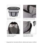 PICNIC TIME NHL Philadelphia Flyers On The Go Lunch Bag - Soft Cooler Lunch Box - Insulated Lunch Bag