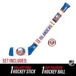 NHL New York Islanders Mini Soft Hockey Stick Set Team Soft Foam Mini Hockey Stick and Ball Set - Great Toy for Kids