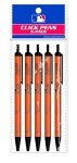 MLB Baltimore Orioles 5-Pack Click Pens