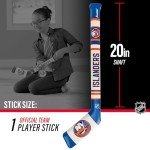 NHL New York Islanders Mini Soft Hockey Stick Set Team Soft Foam Mini Hockey Stick and Ball Set - Great Toy for Kids