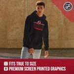 Wright & Ditson NHL Adult Heather Charcoal True Fan Hooded Sweatshirt Unisex - Unisex Cotton Poly Blend - Ultimate Comfort (New Jersey Devils - Charcoal, Large)