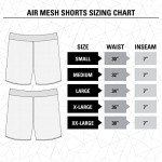 Officially Licensed NHL Men's 2 Tone Air Mesh Shorts Lined with Pockets (X-Large, Los Angeles Kings)