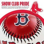 Franklin Sports Boston Red Sox MLB Team Baseball - MLB Team Logo Soft Baseballs - Toy Baseball for Kids - Great Decoration for Desks and Office