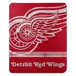 Northwest NHL Detroit Red Wings Unisex-Adult Fleece Throw Blanket, 50" x 60", Fade Away