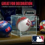 Franklin Sports Boston Red Sox MLB Team Baseball - MLB Team Logo Soft Baseballs - Toy Baseball for Kids - Great Decoration for Desks and Office